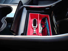 Premium Vegan Tesla Model 3 & Y Center Console Storage Cubby