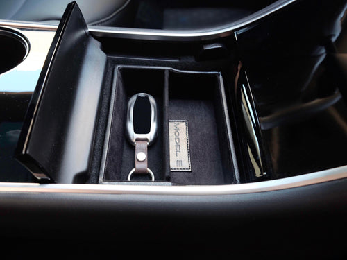 Tesla Model Y luksus gulvmattesett, 6 stk - gummimatte med velourtrekk –  E-Mobility Shop
