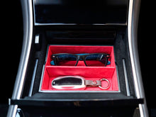 Premium Vegan Tesla Model 3 & Y Center Console Storage Cubby