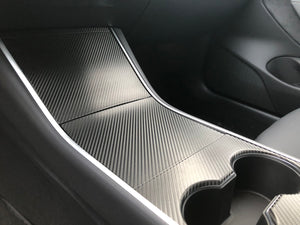 Model 3 & Model Y Center Console Vinyl Wrap Protector Kit1