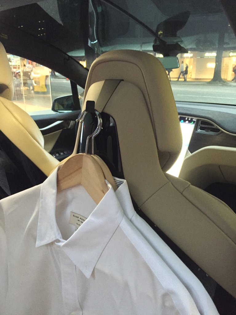 Tesla model x coat hooks outlet
